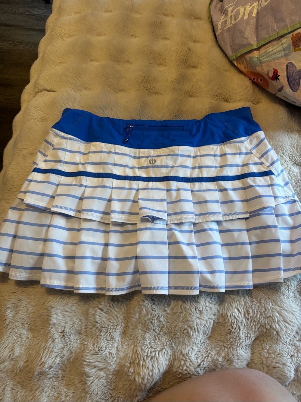 Stripped lululemon skirt